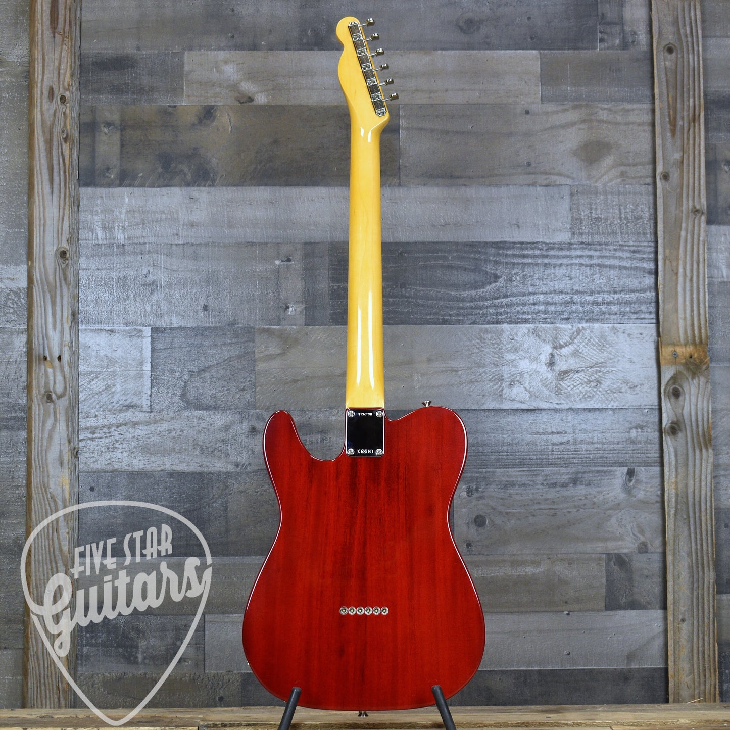 Fender American Vintage II 1963 Telecaster - Crimson Red Transparent with Hard Shell Case