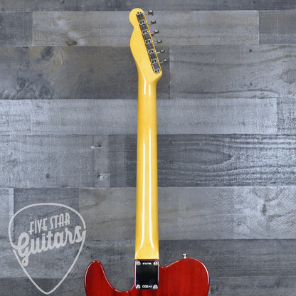 Fender American Vintage II 1963 Telecaster - Crimson Red Transparent with Hard Shell Case