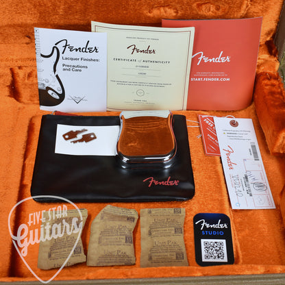 Fender American Vintage II 1963 Telecaster - Crimson Red Transparent with Hard Shell Case