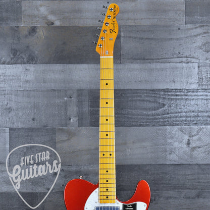 Fender American Vintage II 1972 Telecaster Thinline - Candy Apple Red with Hardshell Case