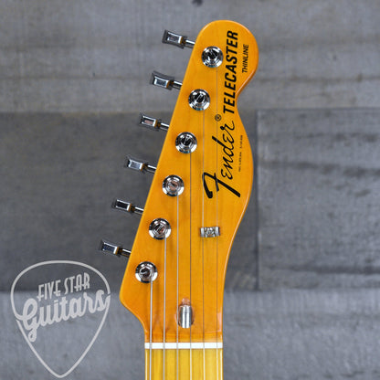 Fender American Vintage II 1972 Telecaster Thinline - Candy Apple Red with Hardshell Case