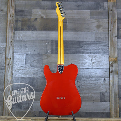Fender American Vintage II 1972 Telecaster Thinline - Candy Apple Red with Hardshell Case