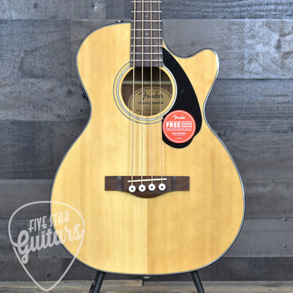 Fender CB-60SCE Bass - Natural