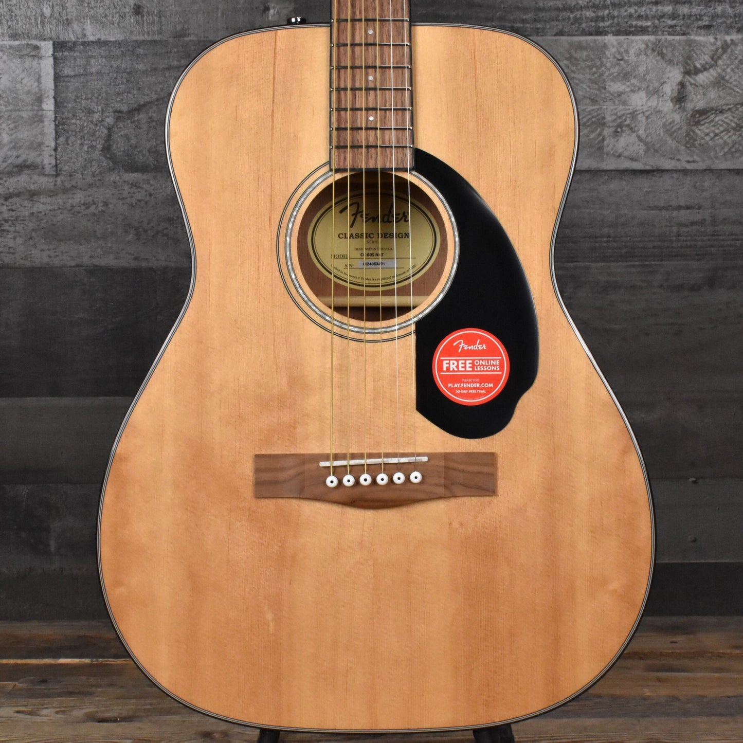 Fender CC60S Concert Classic - Natural