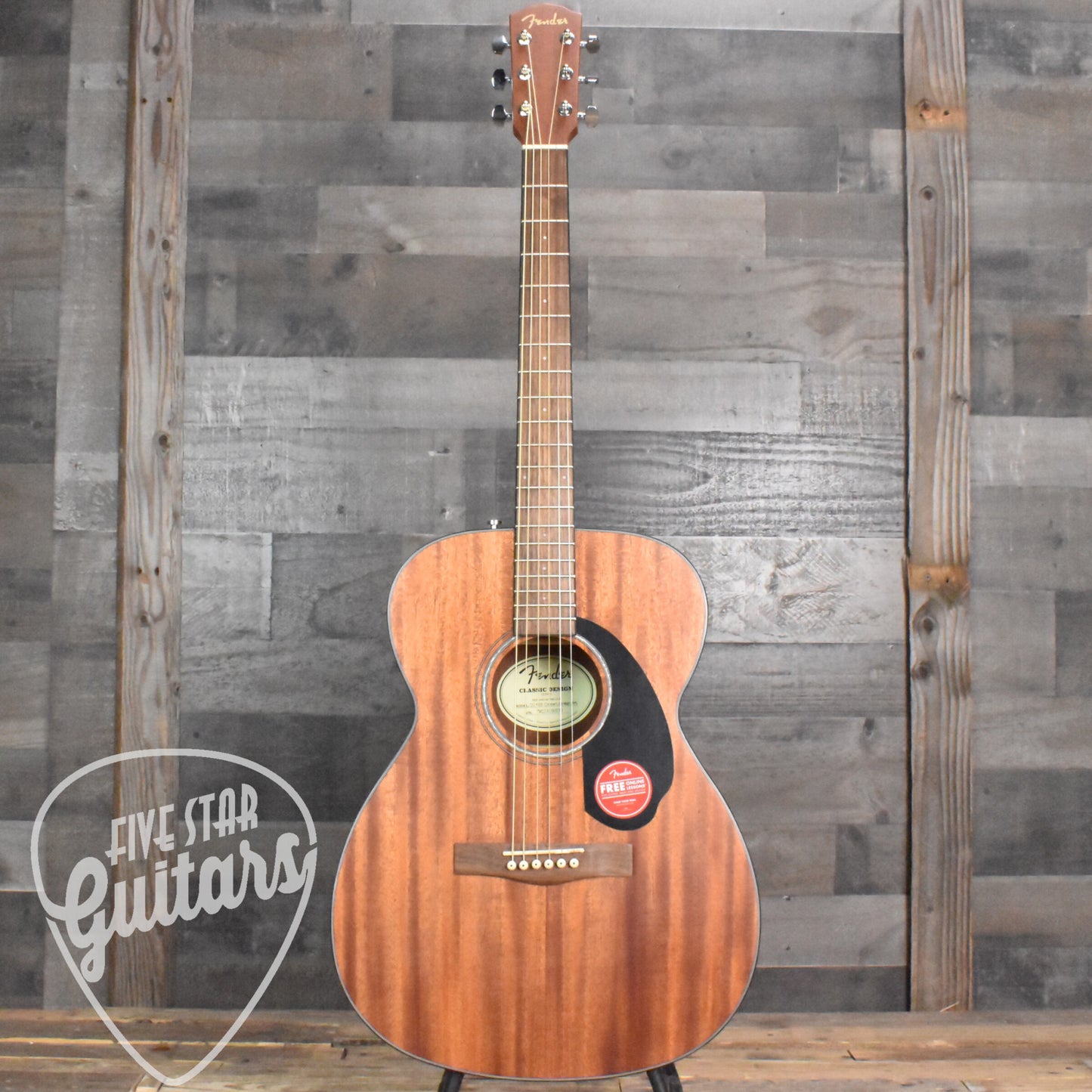 Fender CC-60S All-Mahogany Concert - Natural