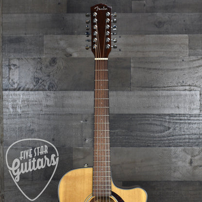 Fender CD-140SCE 12-String - Natural with Hard Shell Case