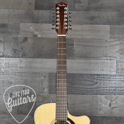 Fender CD-140SCE 12-String - Natural with Hard Shell Case