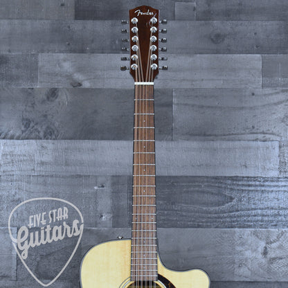 Fender CD-140SCE 12-String - Natural with Hard Shell Case