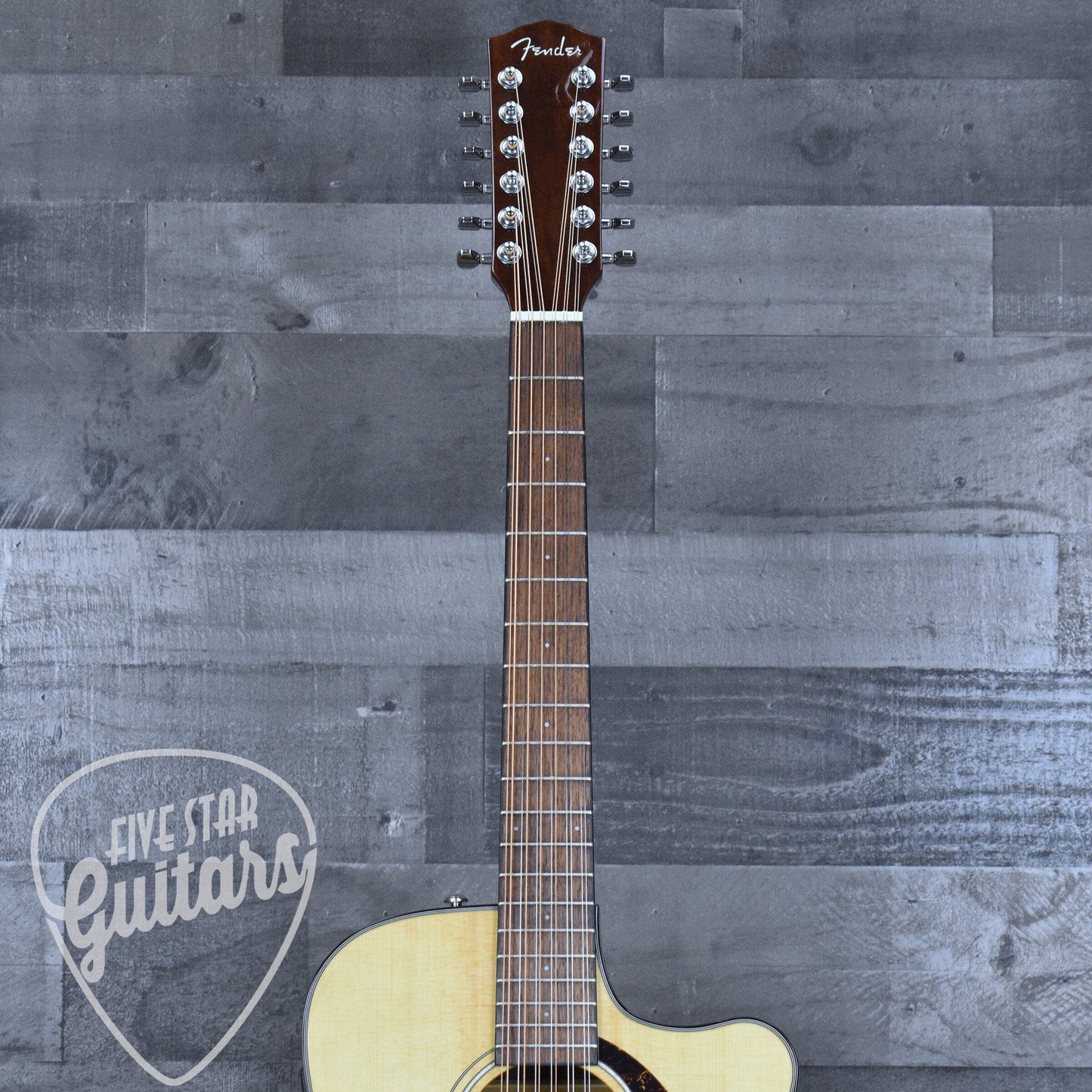 Fender CD-140SCE 12-String - Natural with Hard Shell Case