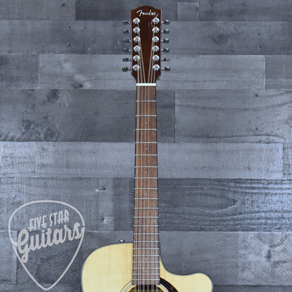 Fender CD-140SCE 12-String - Natural with Hard Shell Case