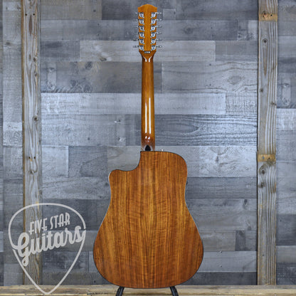 Fender CD-140SCE 12-String - Natural with Hard Shell Case