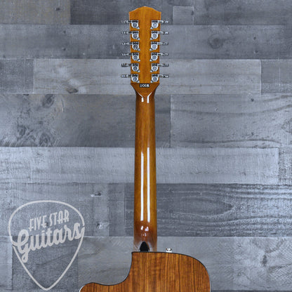 Fender CD-140SCE 12-String - Natural with Hard Shell Case
