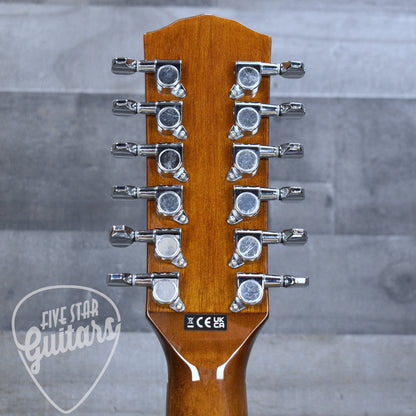 Fender CD-140SCE 12-String - Natural with Hard Shell Case