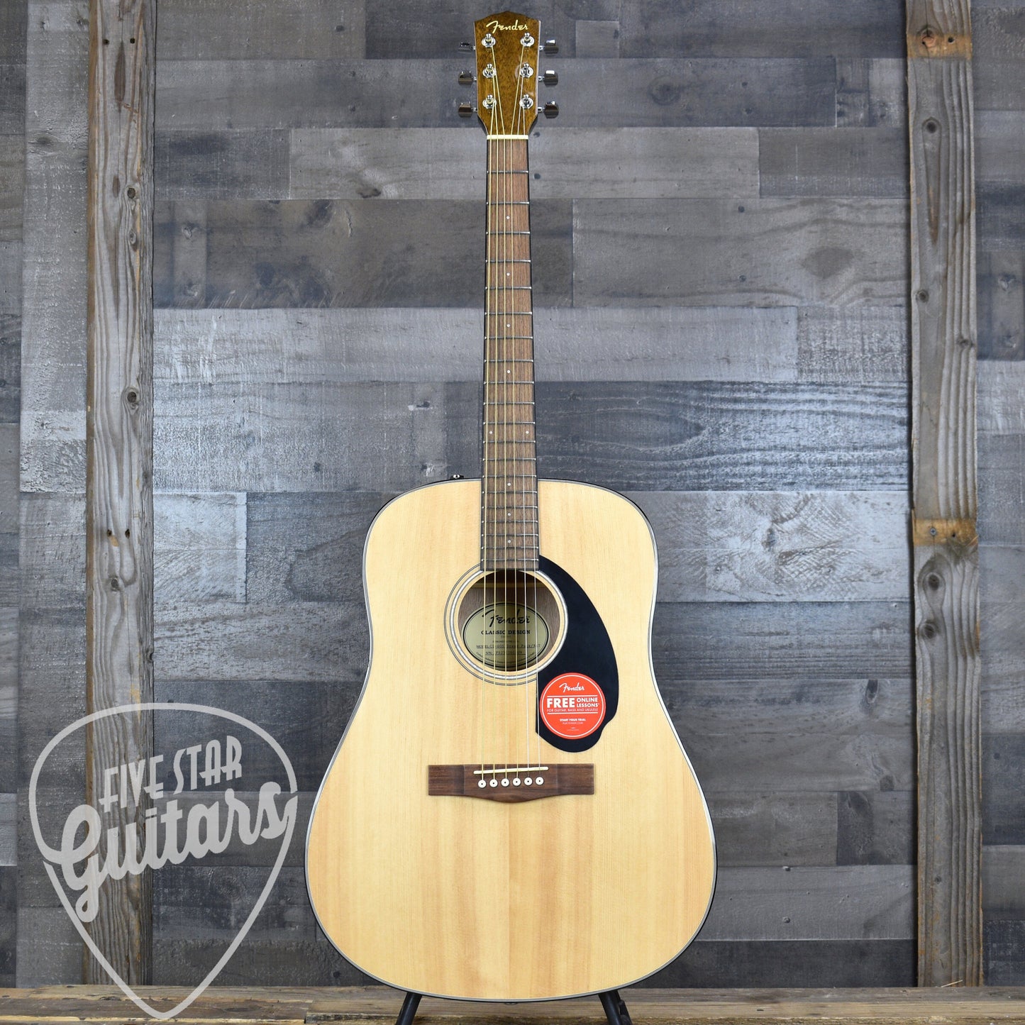 Fender CD-60S Dreadnought Acoustic Guitar Pack V2 - Natural