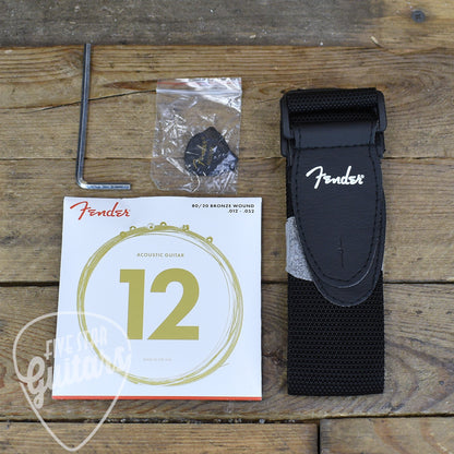 Fender CD-60S Dreadnought Acoustic Guitar Pack V2 - Natural