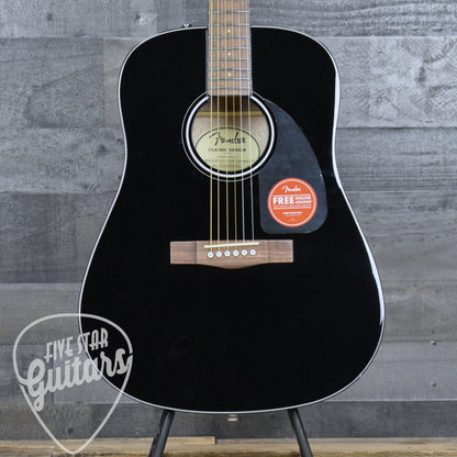 Fender CD-60 Dreadnought V3 - Black Gloss with Hard Shell Case