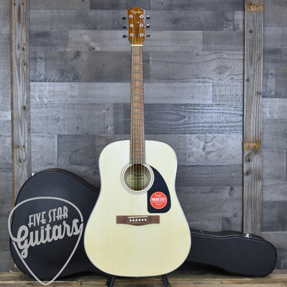 Fender CD-60 Dreadnought V3 - Natural Gloss with Hard Shell Case