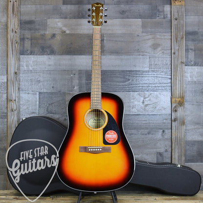 Fender CD-60 Dreadnought V3 - Sunburst with Hard Shell Case