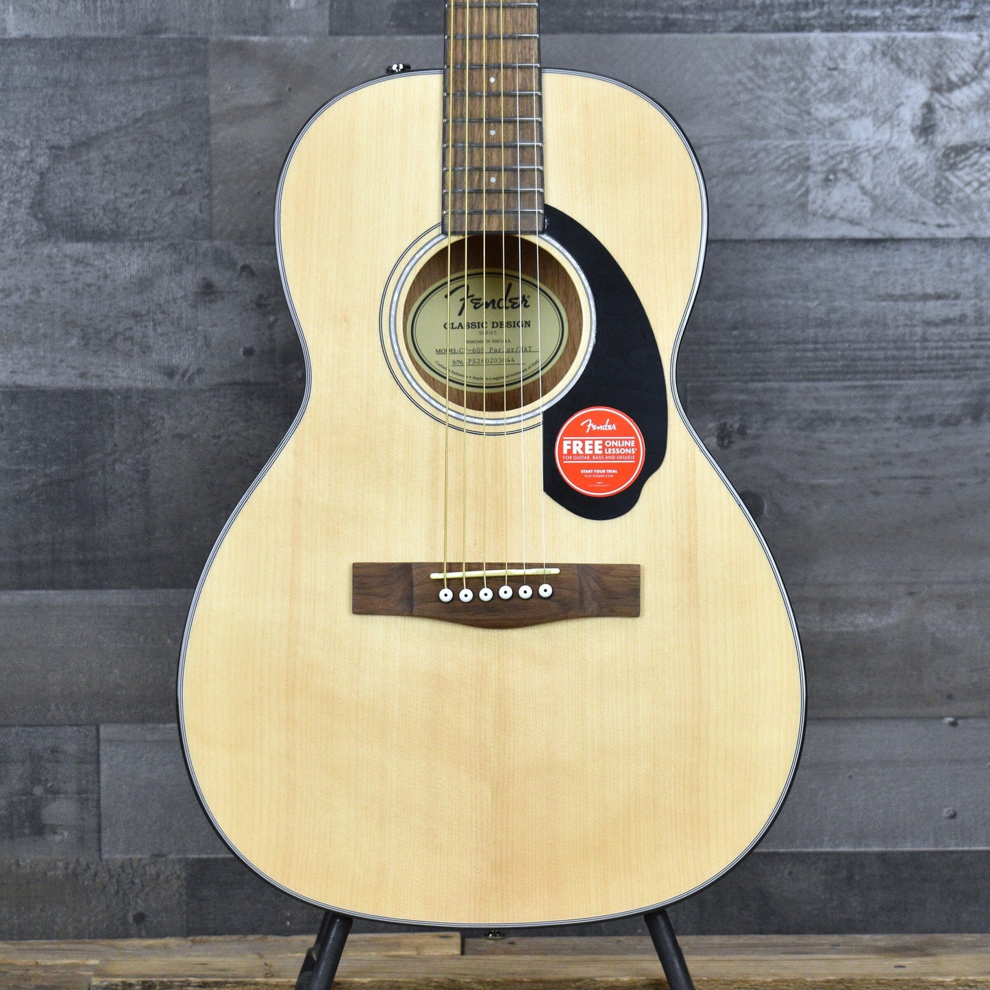 Fender CP-60S Parlor - Natural