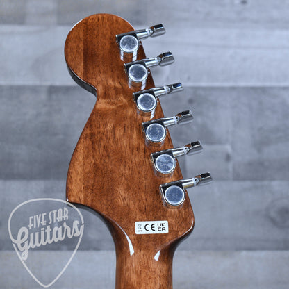 Fender California Standard Monterey E Spruce Top Black Pickguard - 3-Color Sunburst