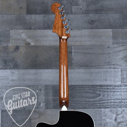 Fender California Standard Redondo CE Spruce Top Ivory Pickguard - Black