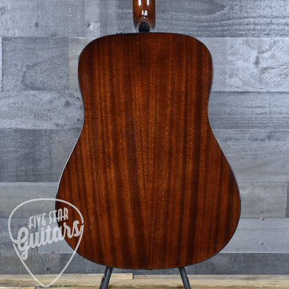 Fender California Standard Redondo Left-Handed Spruce Top Black Pickguard - Natural