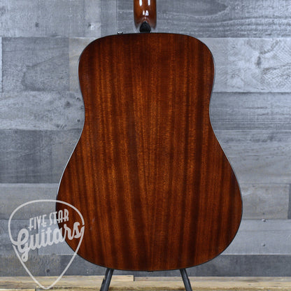 Fender California Standard Redondo Left-Handed Spruce Top Black Pickguard - Natural