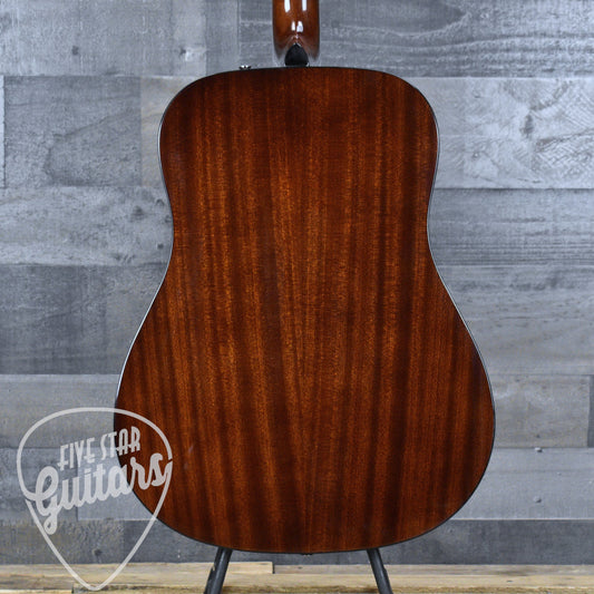 Fender California Standard Redondo Left-Handed Spruce Top Black Pickguard - Natural