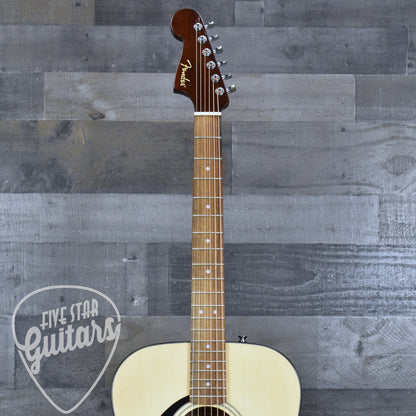 Fender California Standard Redondo Left-Handed Spruce Top Black Pickguard - Natural