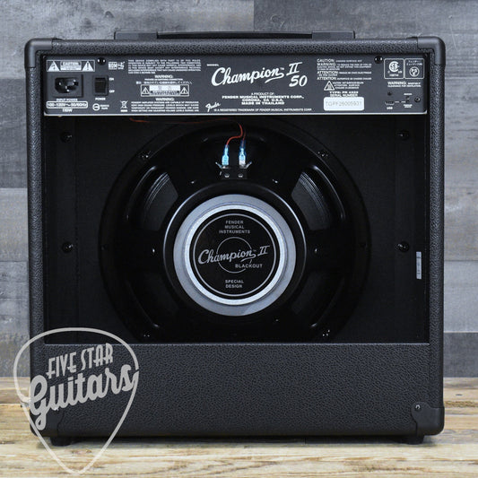 Fender Champion II 50 Blackout