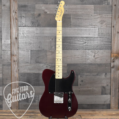 Fender Custom Shop 1950 Pine Esquire - Aged Oxblood with Hard Shell Case - Five Star Select