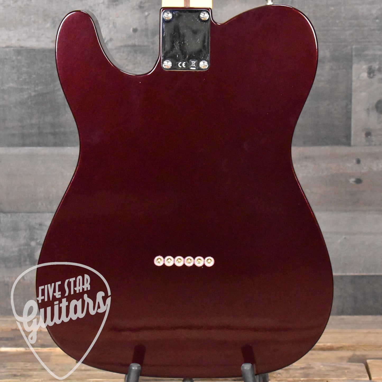 Fender Custom Shop 1950 Pine Esquire - Aged Oxblood with Hard Shell Case - Five Star Select