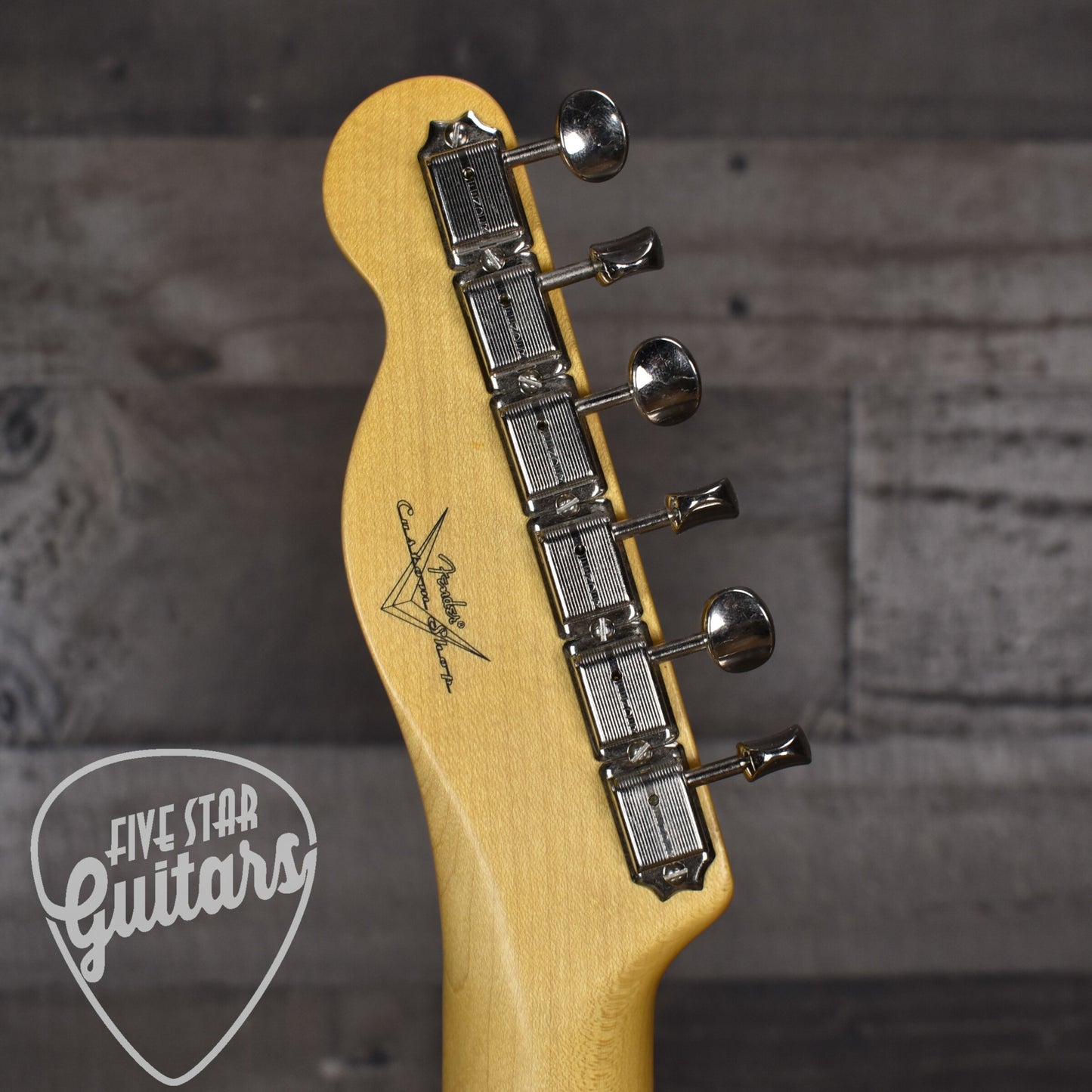 Fender Custom Shop 1950 Pine Esquire - Aged Oxblood with Hard Shell Case - Five Star Select