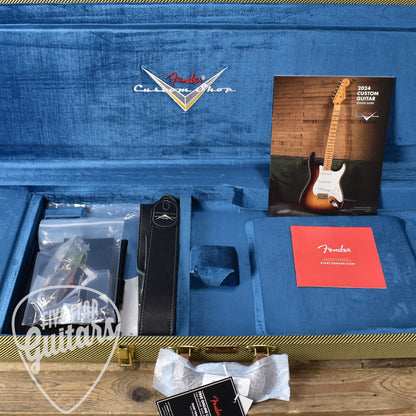 Fender Custom Shop 1950 Pine Esquire - Aged Oxblood with Hard Shell Case - Five Star Select