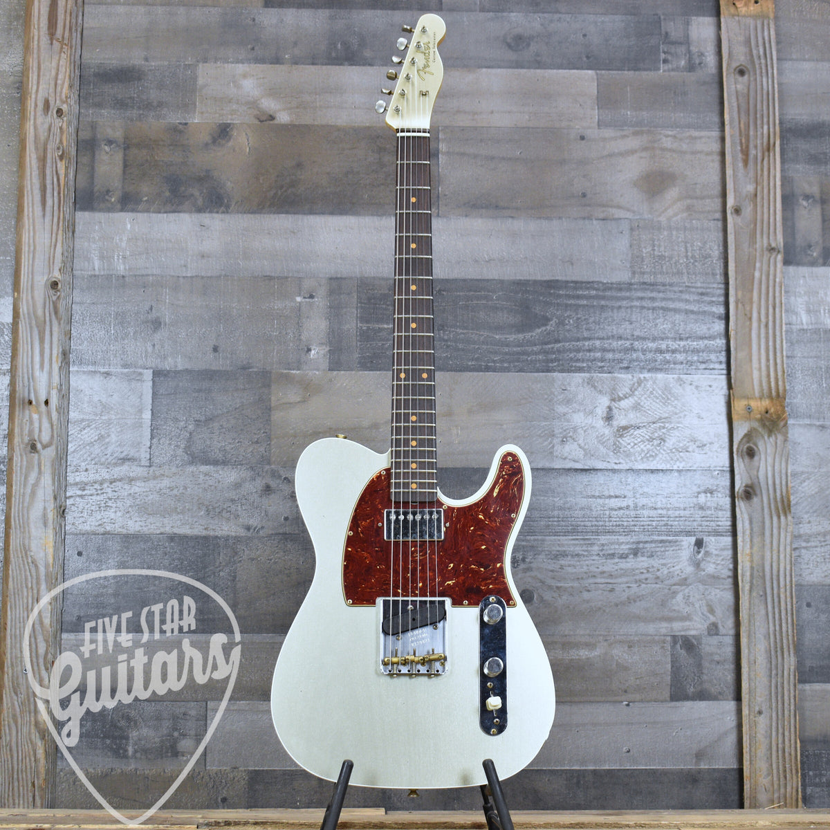 Fender Custom Shop 60s Reverse Telecaster Journeyman Relic - Champagne Metallic (Journeyman Relic) with Custom Shop Hard Shell Case