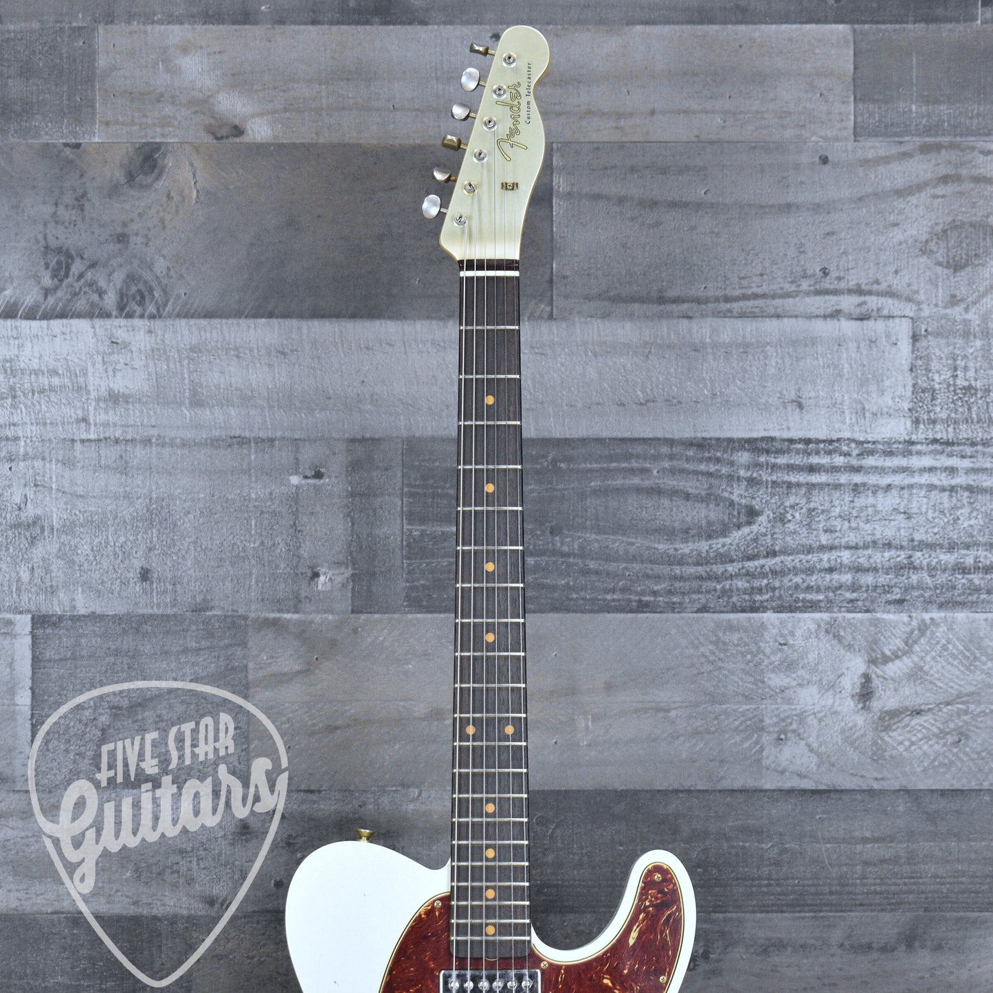 Fender Custom Shop 60s Reverse Telecaster Journeyman Relic - Champagne Metallic (Journeyman Relic) with custom shop hard shell case