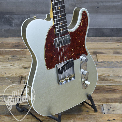 Fender Custom Shop 60s Reverse Telecaster Journeyman Relic - Champagne Metallic (Journeyman Relic) with custom shop hard shell case