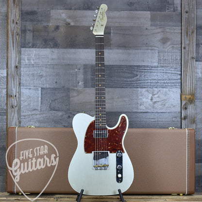 Fender Custom Shop 60s Reverse Telecaster Journeyman Relic - Champagne Metallic (Journeyman Relic) with custom shop hard shell case