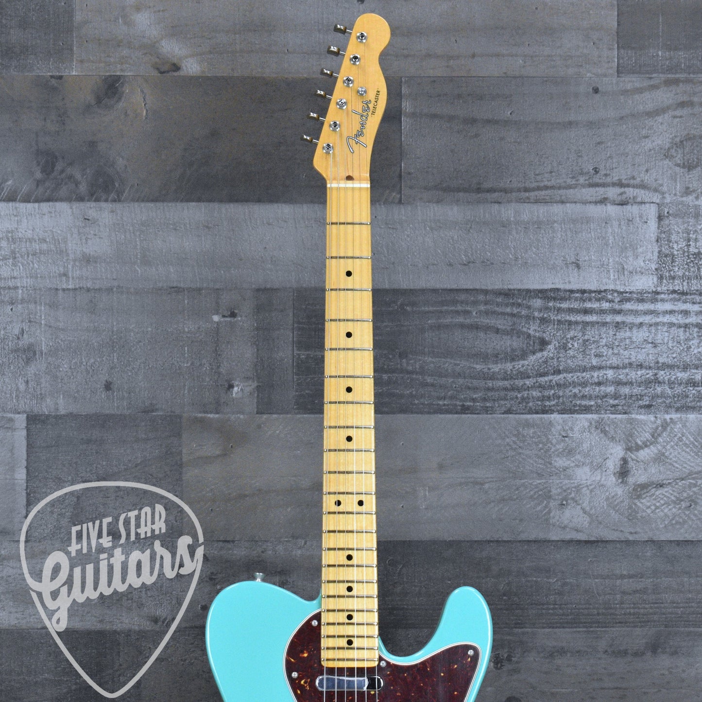 Fender Custom Shop Thinline Telecaster - Sea Foam Green with Hard Shell Case