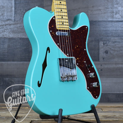 Fender Custom Shop Thinline Telecaster - Sea Foam Green with Hard Shell Case