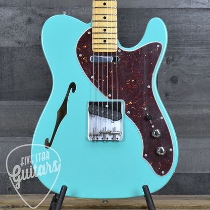 Fender Custom Shop Thinline Telecaster - Sea Foam Green with Hard Shell Case