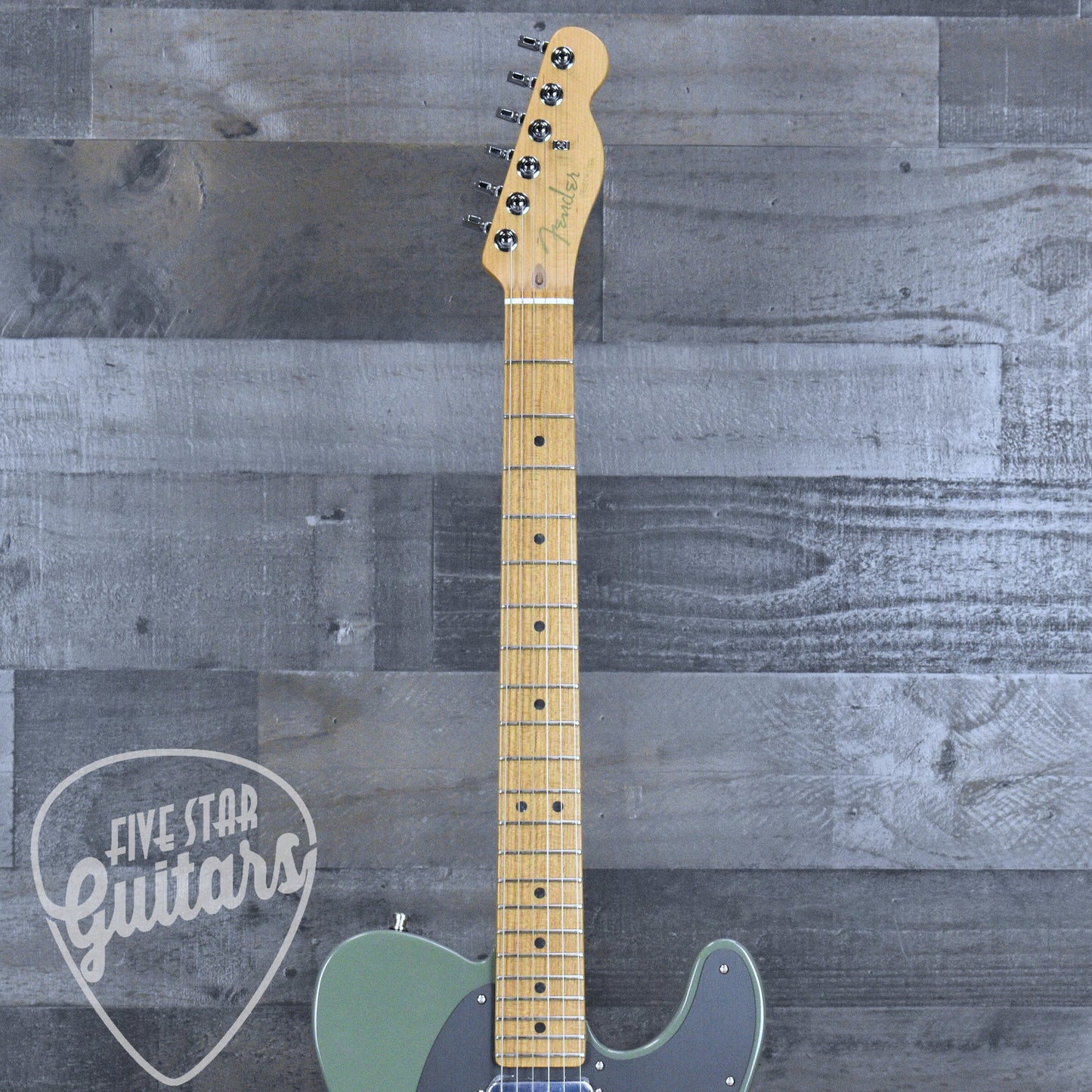 Fender Dealer Exclusive American Ultra II Telecaster - Antique Olive with Deluxe Molded Case