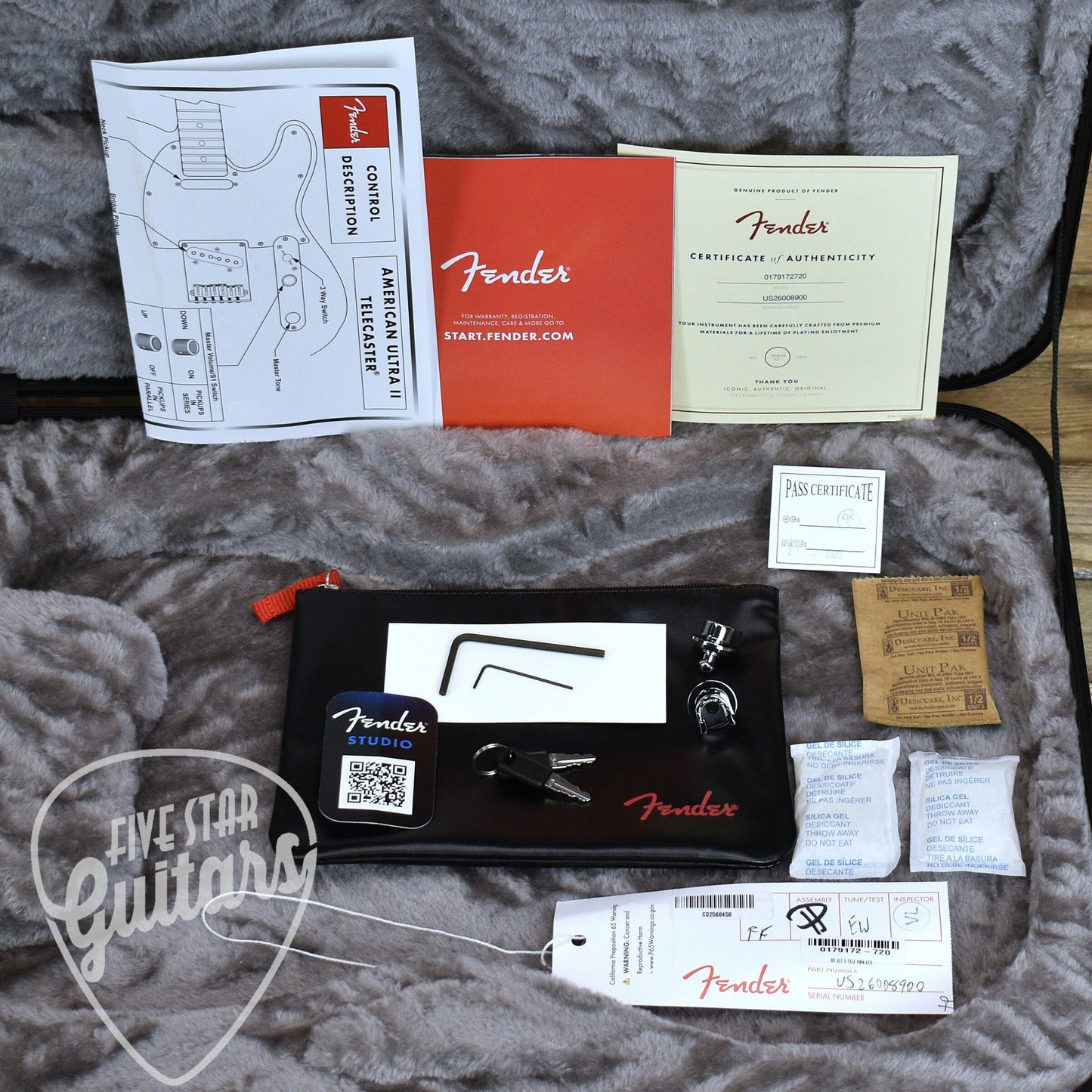 Fender Dealer Exclusive American Ultra II Telecaster - Antique Olive with Deluxe Molded Case