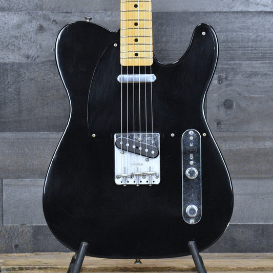 Fender Dealer Exclusive Vintera  Road Worn  '60s Double Esquire -  Black with Deluxe Gig Bag