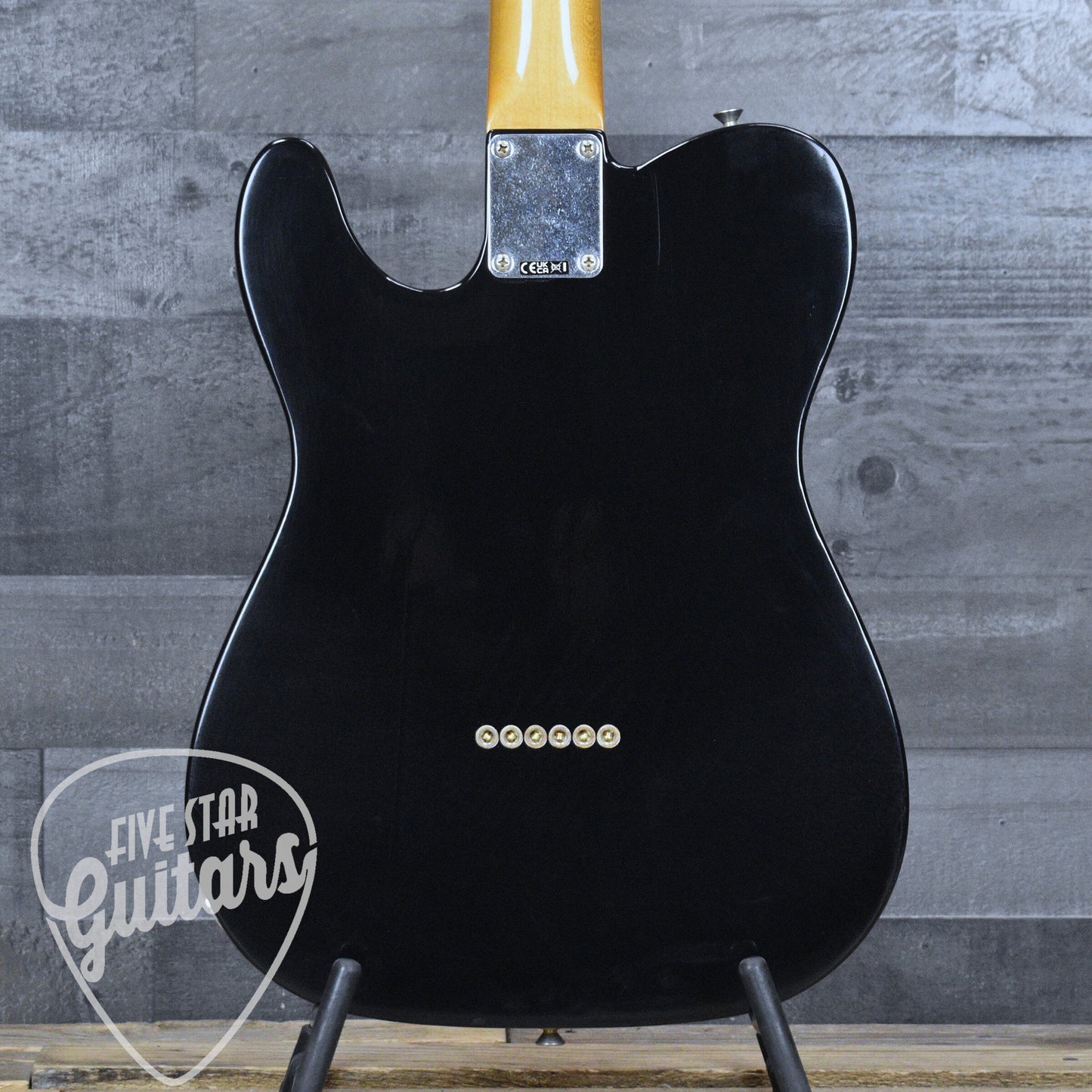 Fender Dealer Exclusive Vintera  Road Worn  '60s Double Esquire -  Black with Deluxe Gig Bag
