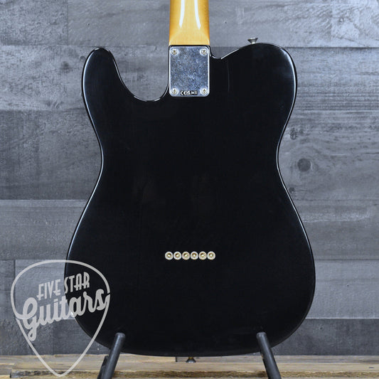 Fender Dealer Exclusive Vintera  Road Worn  '60s Double Esquire -  Black with Deluxe Gig Bag