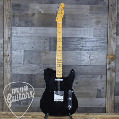 Fender Dealer Exclusive Vintera  Road Worn  '60s Double Esquire -  Black with Deluxe Gig Bag