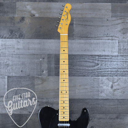 Fender Dealer Exclusive Vintera  Road Worn  '60s Double Esquire -  Black with Deluxe Gig Bag