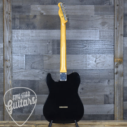 Fender Dealer Exclusive Vintera  Road Worn  '60s Double Esquire -  Black with Deluxe Gig Bag