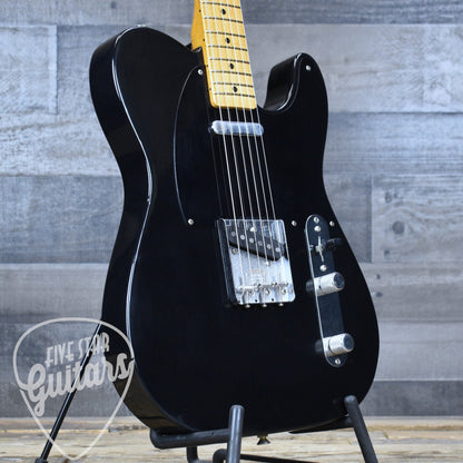 Fender Dealer Exclusive Vintera  Road Worn  '60s Double Esquire -  Black with Deluxe Gig Bag